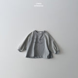 ［LINDO］Contrast lettering raglan tee