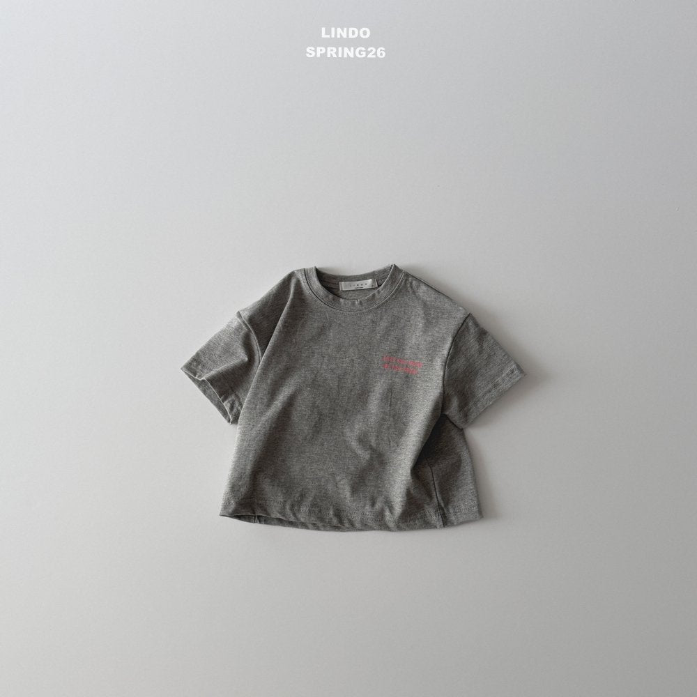 ［LINDO］Today short sleeve tee