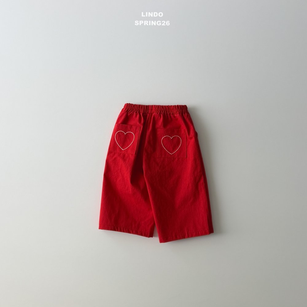 ［LINDO］Heart pants
