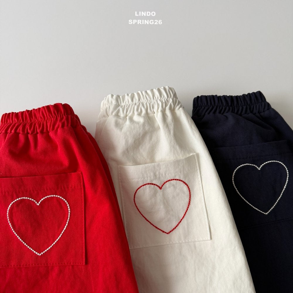 ［LINDO］Heart pants