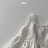 ［LINDO］Dot cancan one-piece