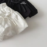 ［LINDO］Lace ribbon balloon skirt