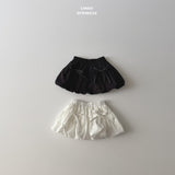 ［LINDO］Lace ribbon balloon skirt