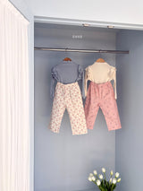 ［ohho］Blossom flower pants