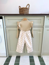 ［ohho］Blossom flower pants