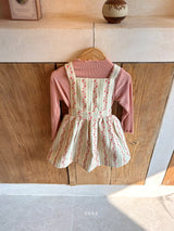 ［ohho］Dove rib mellow tops