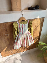 ［ohho］Soft corduroy wing blouse