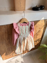 ［ohho］Soft corduroy wing blouse