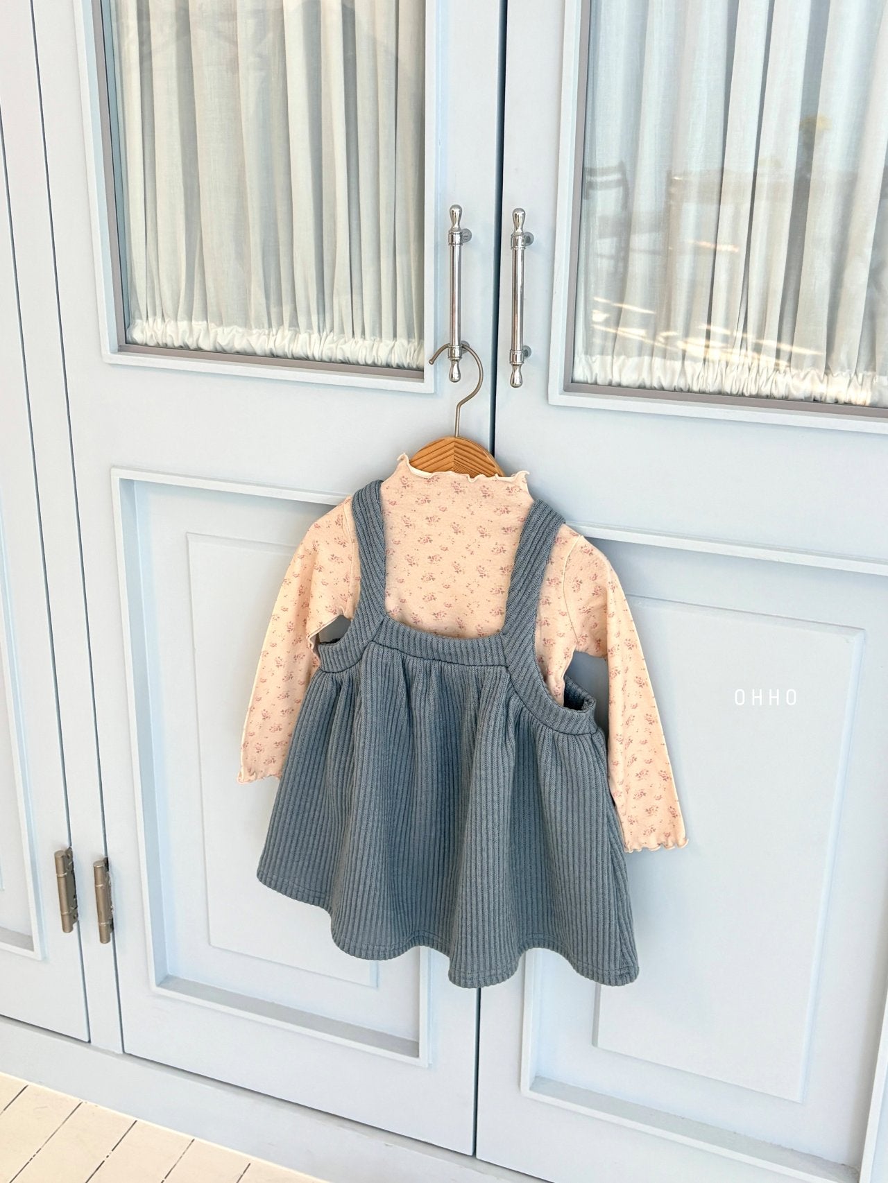 ［ohho］Sweet mellow neck tops