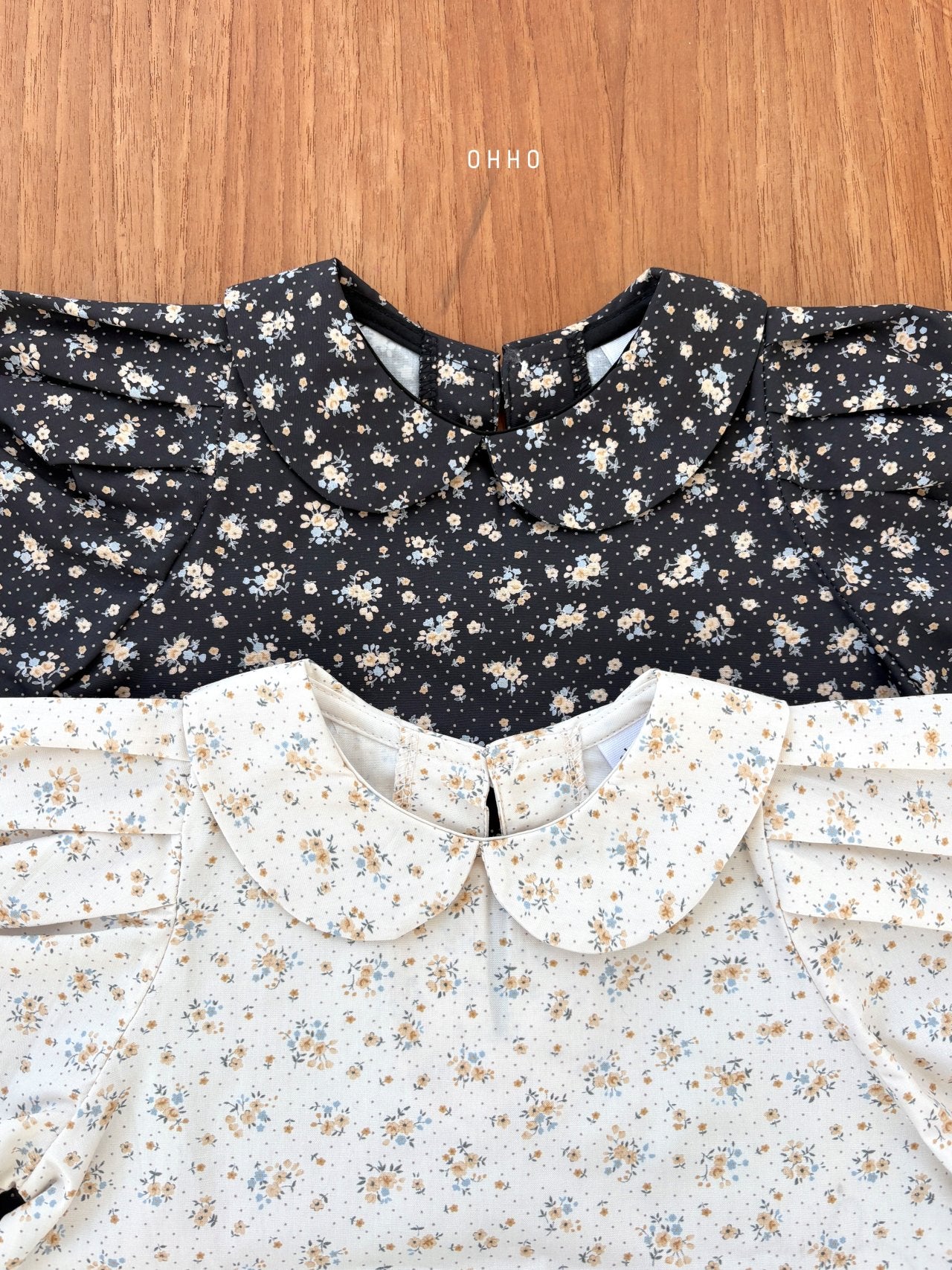 ［ohho］Etto round blouse