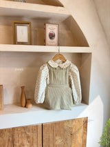 ［ohho］Etto round blouse