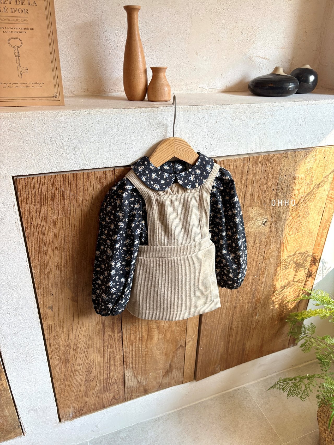 ［ohho］Etto round blouse