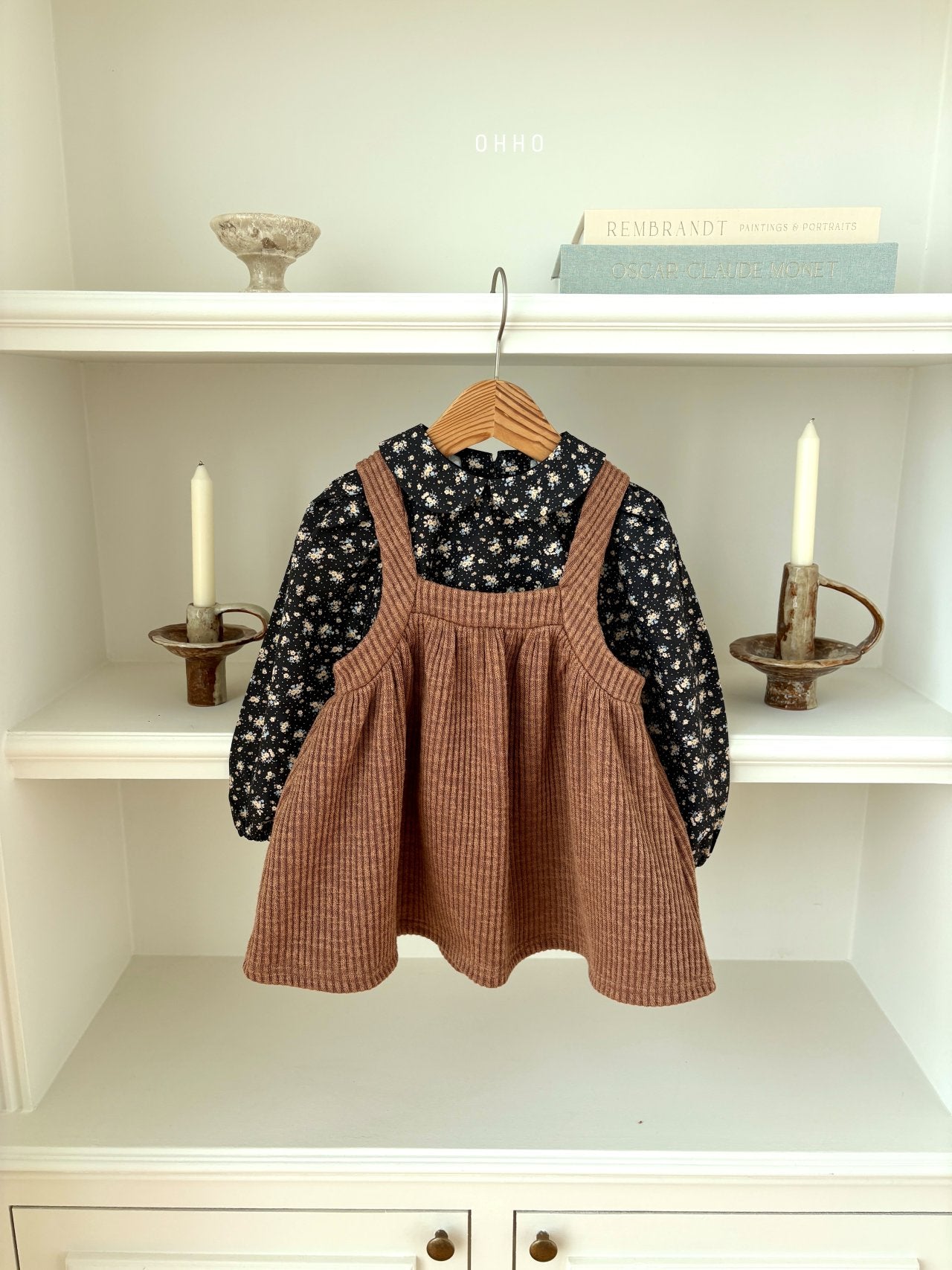 ［ohho］Etto round blouse