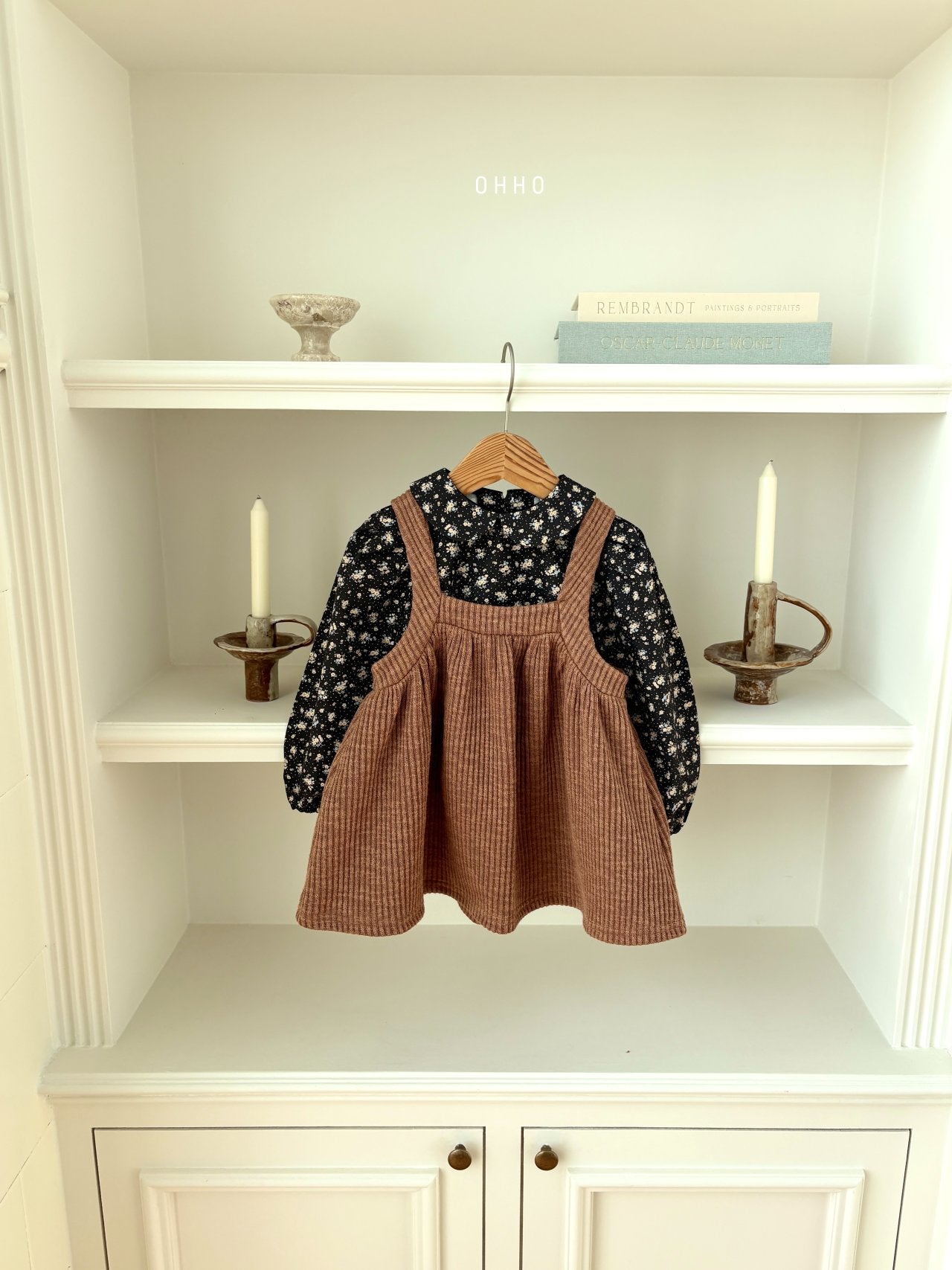 ［ohho］Etto round blouse