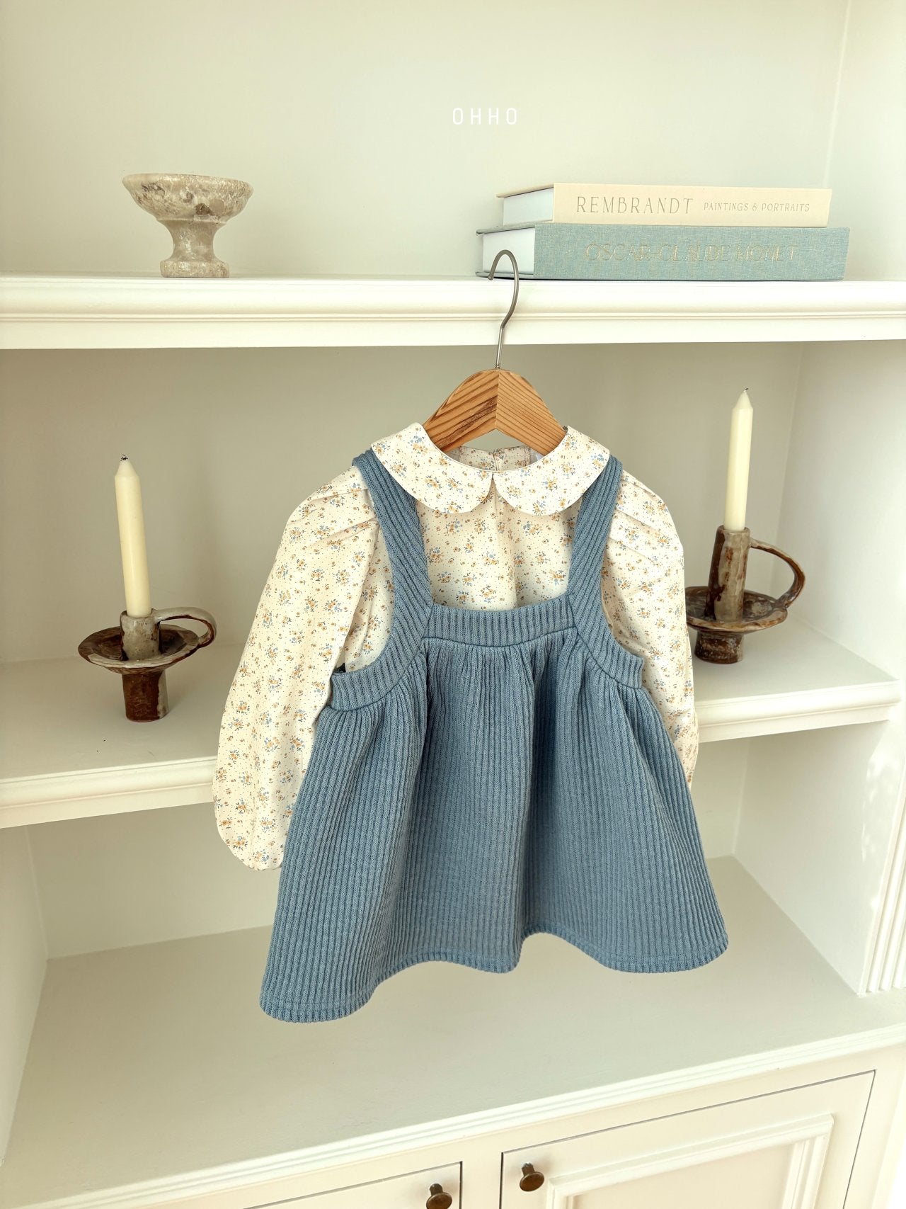 ［ohho］Etto round blouse