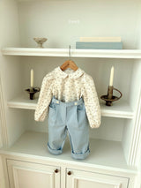 ［ohho］Etto round blouse