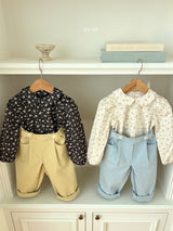 ［ohho］Etto round blouse