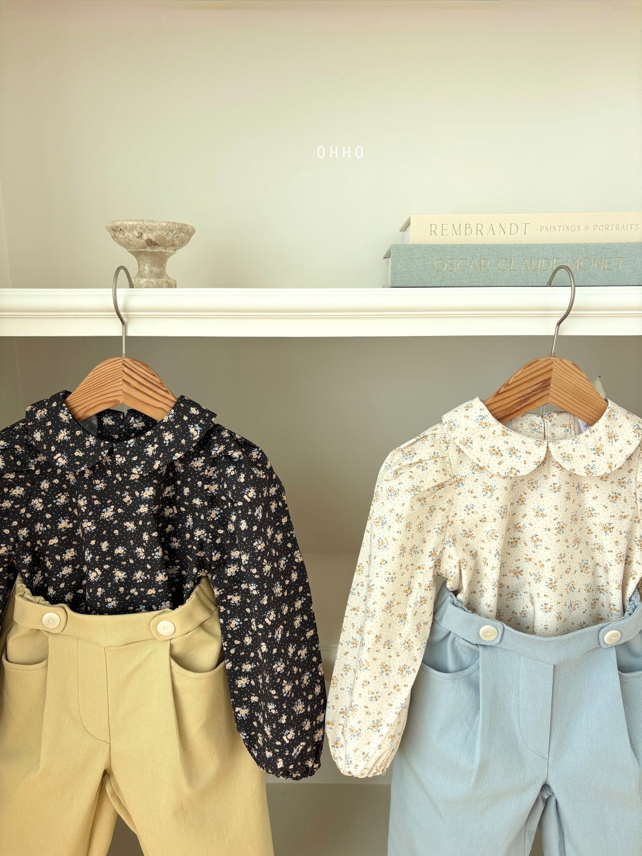 ［ohho］Etto round blouse