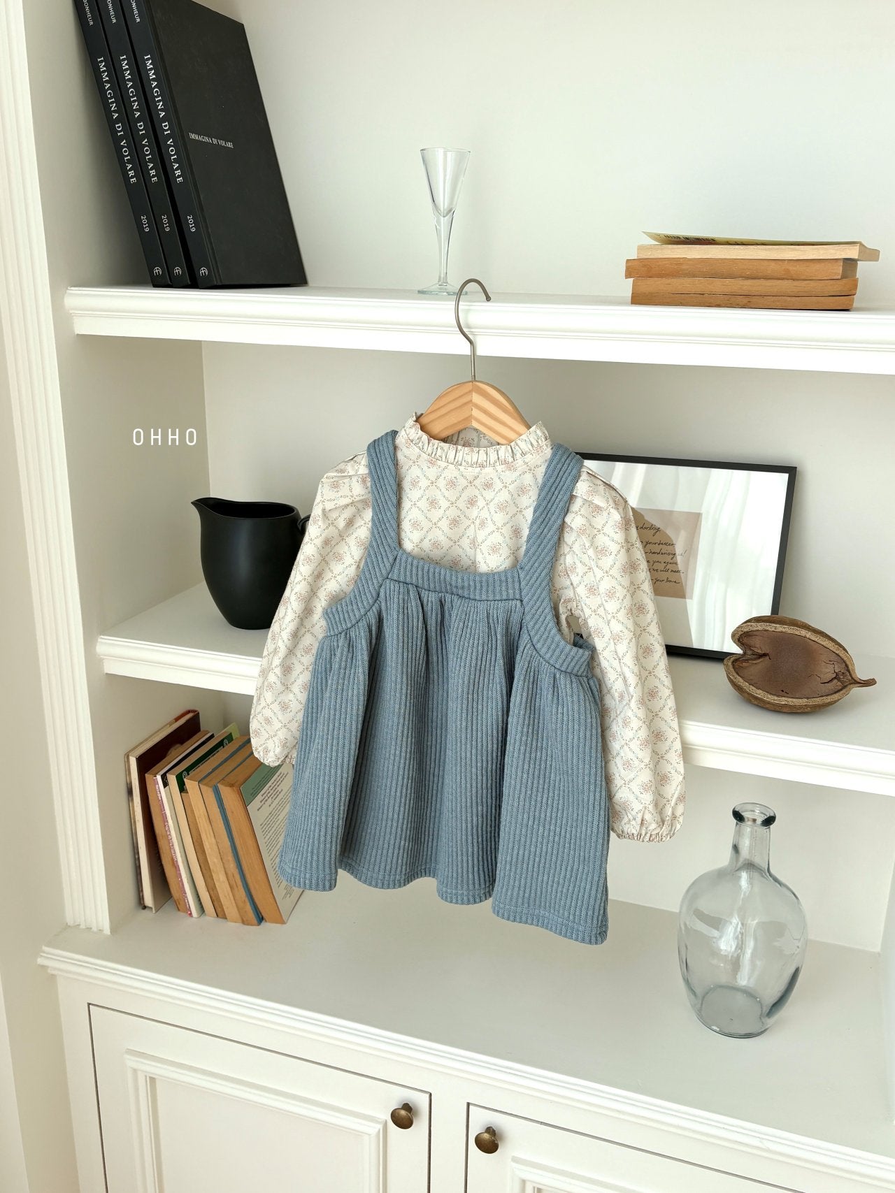 ［ohho］Floral blouse