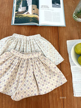 ［ohho］Floral culottes