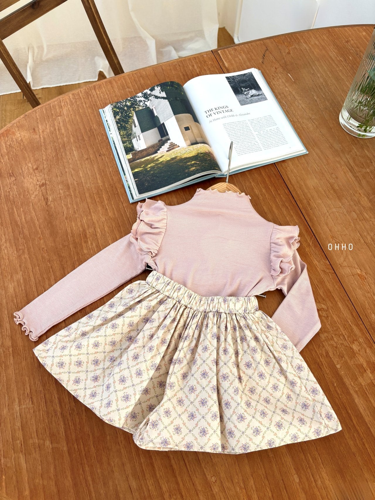 ［ohho］Floral culottes