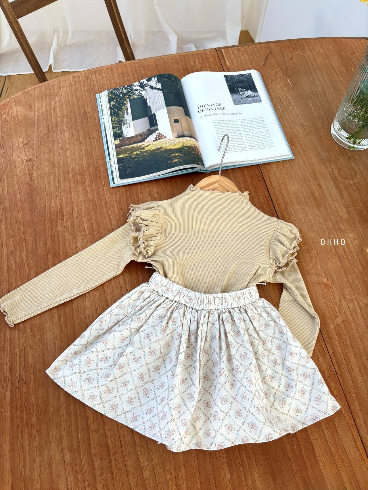 ［ohho］Floral culottes