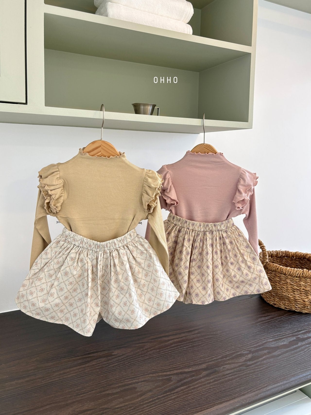 ［ohho］Floral culottes