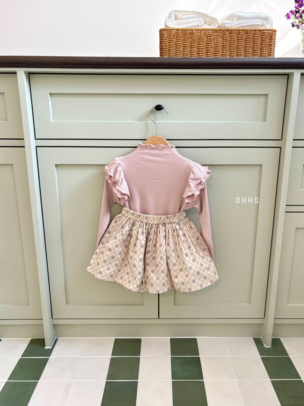 ［ohho］Floral culottes