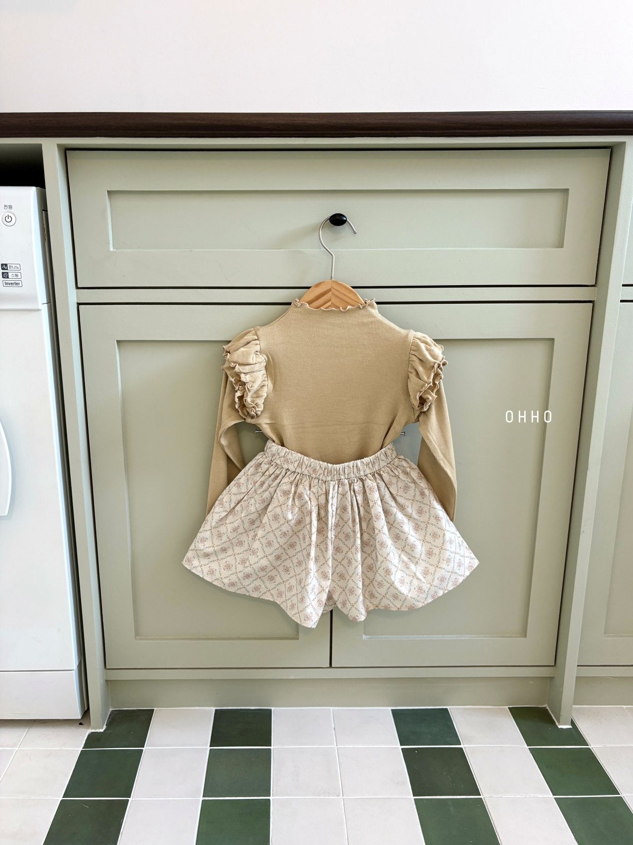 ［ohho］Floral culottes