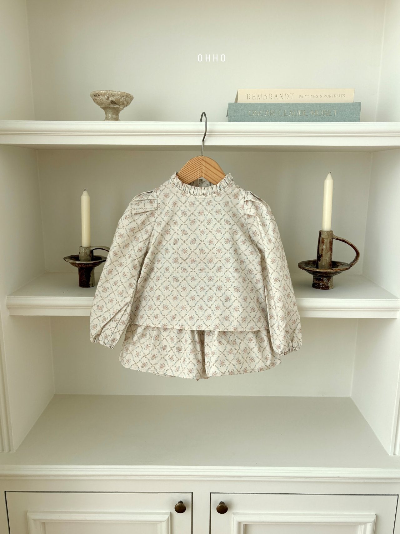 ［ohho］Floral culottes