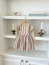 ［ohho］Roze embroidery one-piece