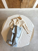 ［ohho］Caramel ribbon tops