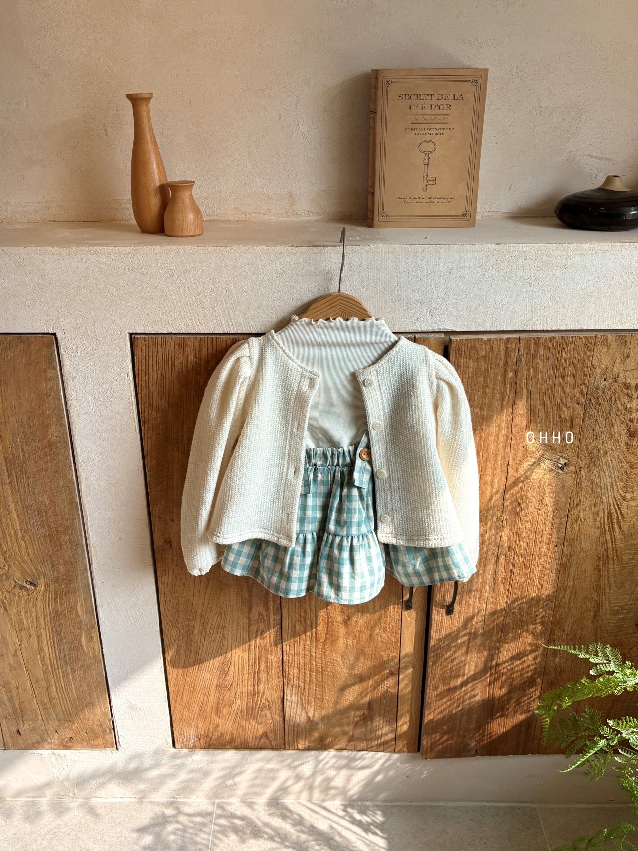 ［ohho］Brushed cardigan