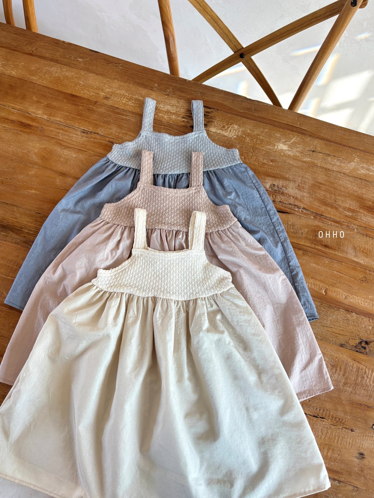 ［ohho］Jenny suspender one-piece