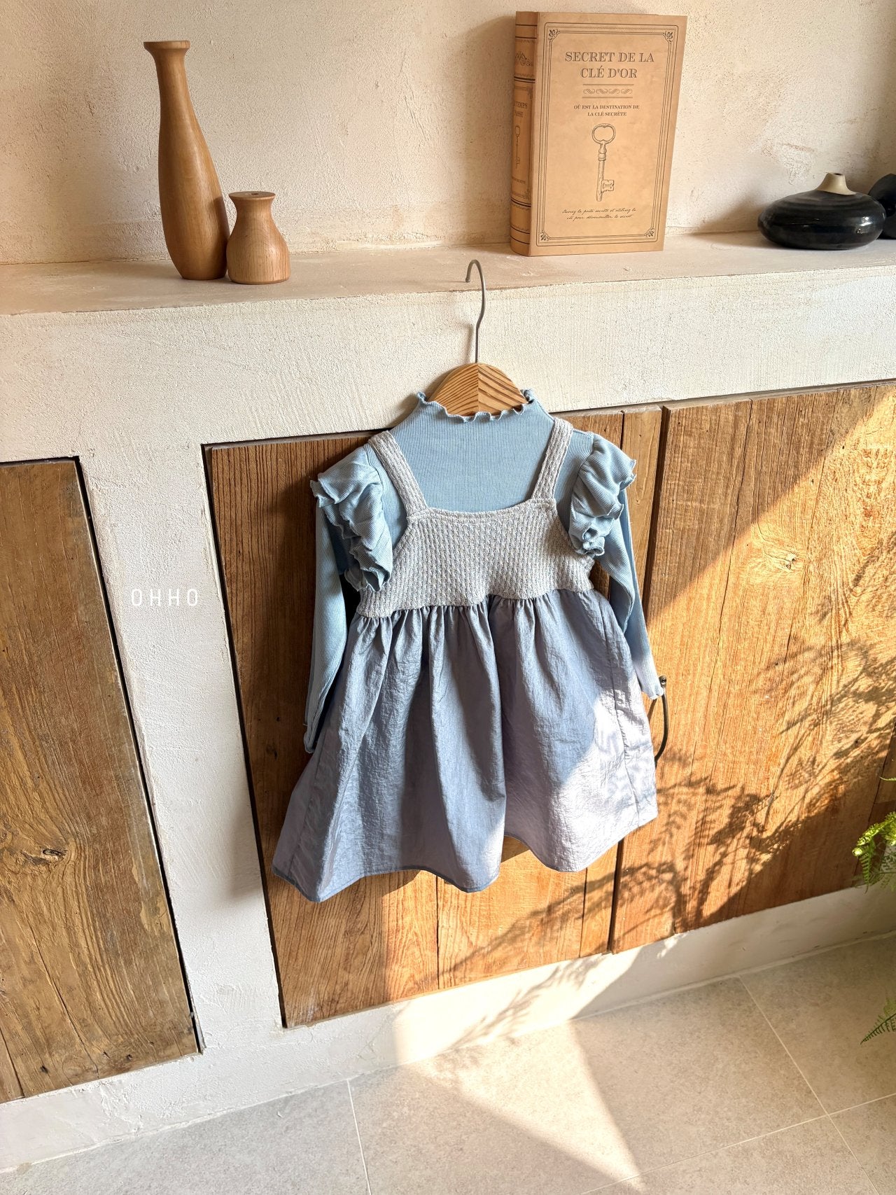 ［ohho］Jenny suspender one-piece