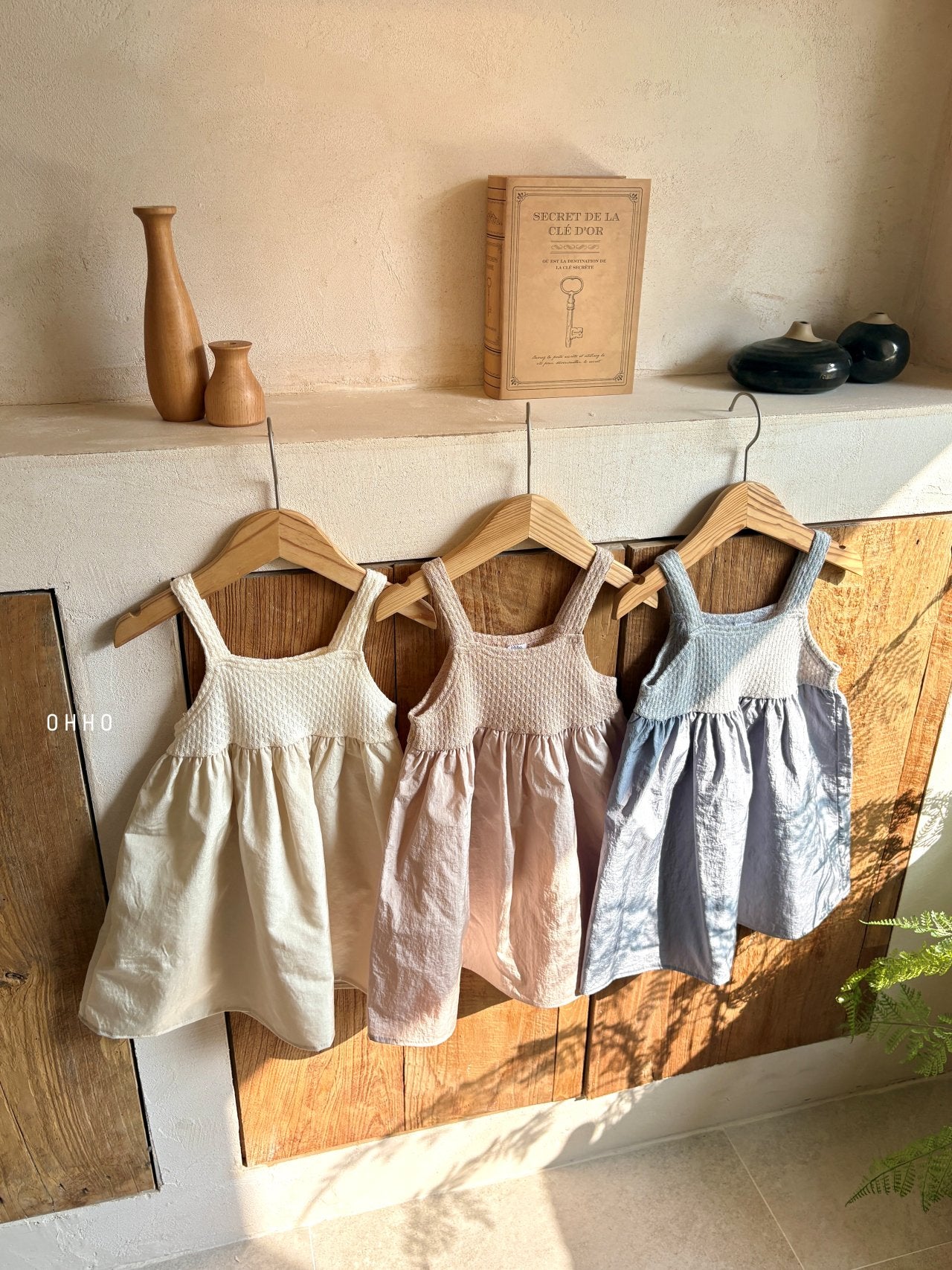 ［ohho］Jenny suspender one-piece