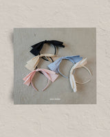 ［mon Atelier］Double ribbon hairband