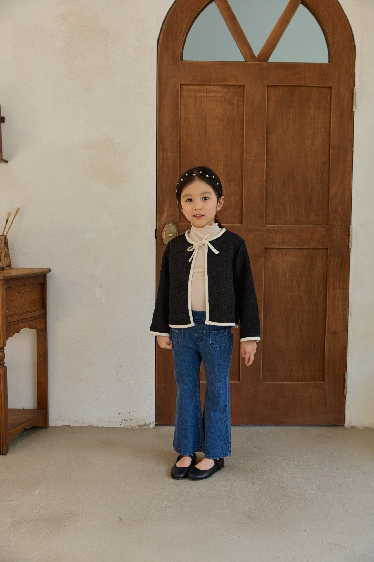 ［mon Atelier］Initials boots cut pants