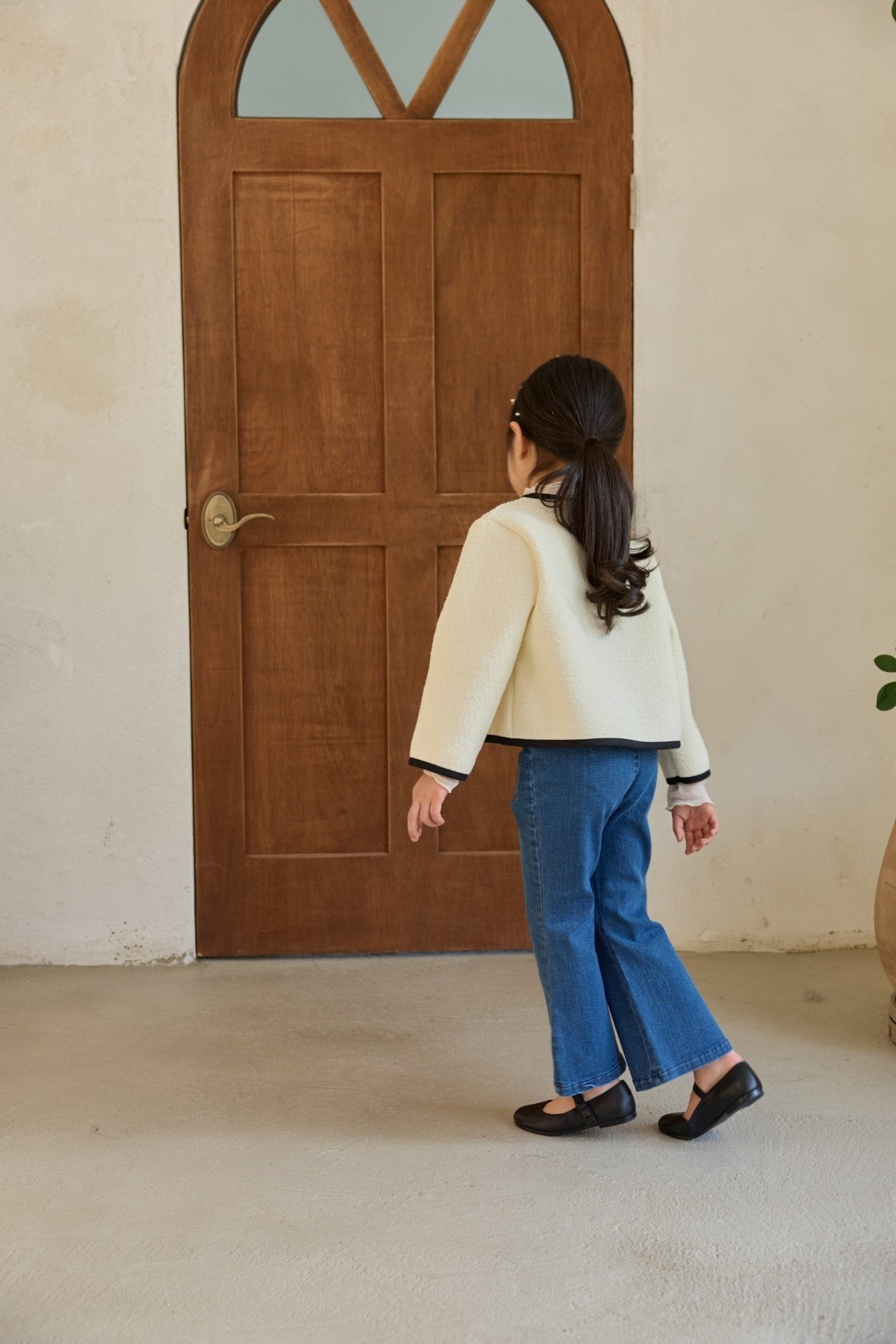 ［mon Atelier］Initials boots cut pants