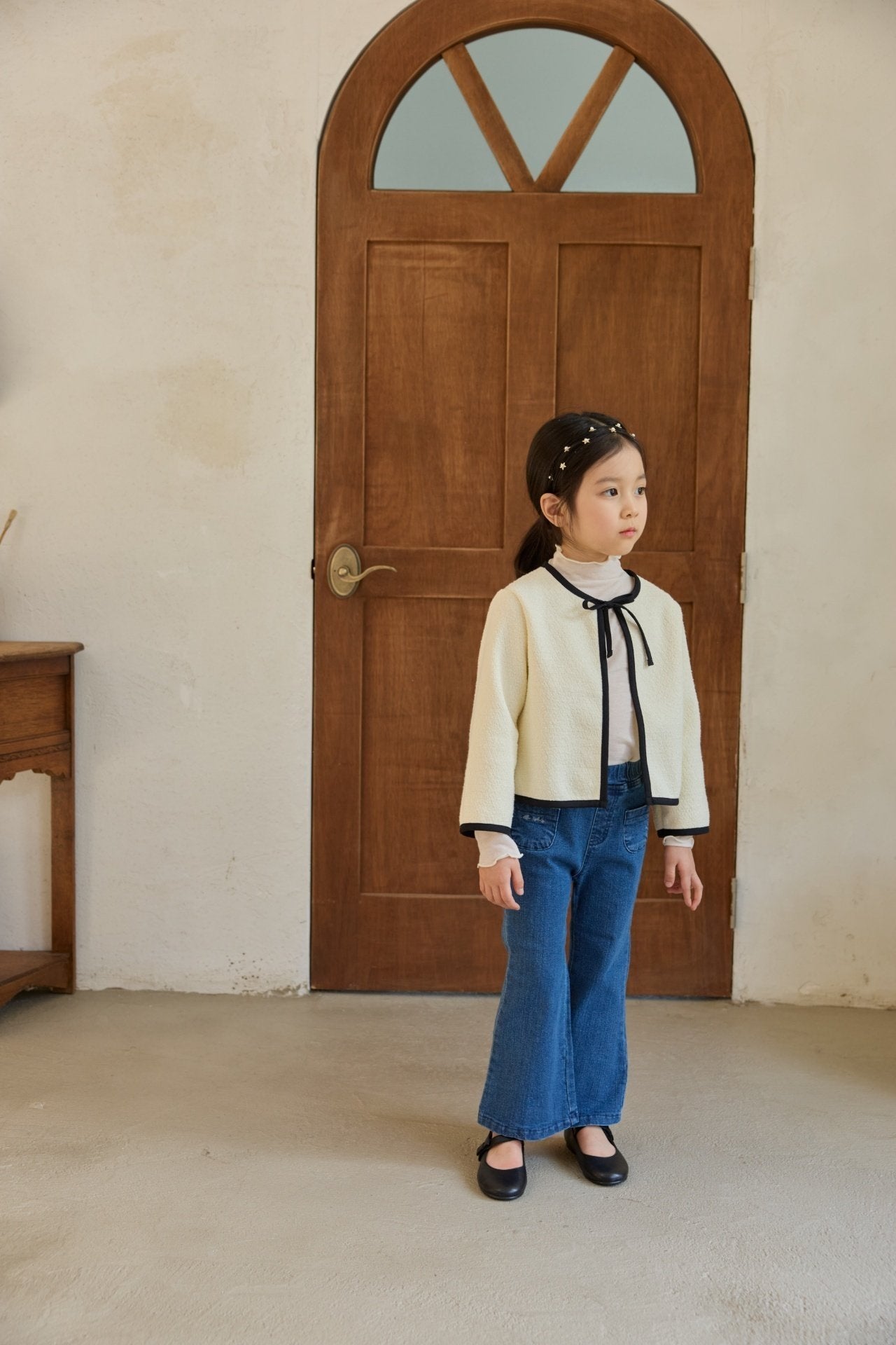 ［mon Atelier］Initials boots cut pants