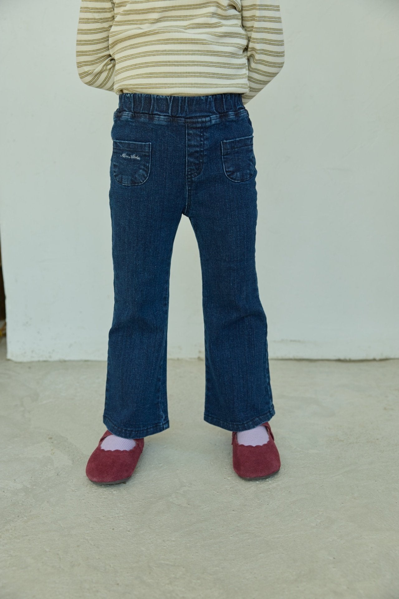 ［mon Atelier］Initials boots cut pants