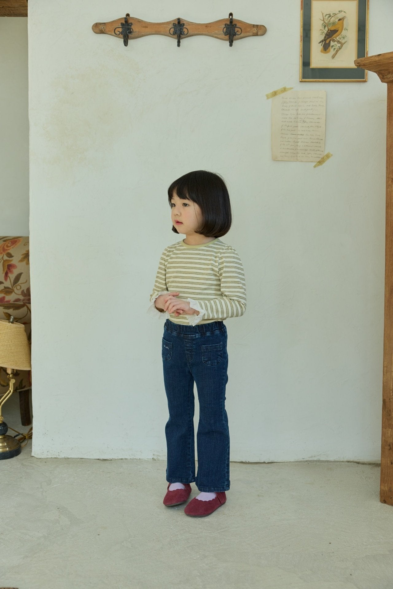 ［mon Atelier］Initials boots cut pants