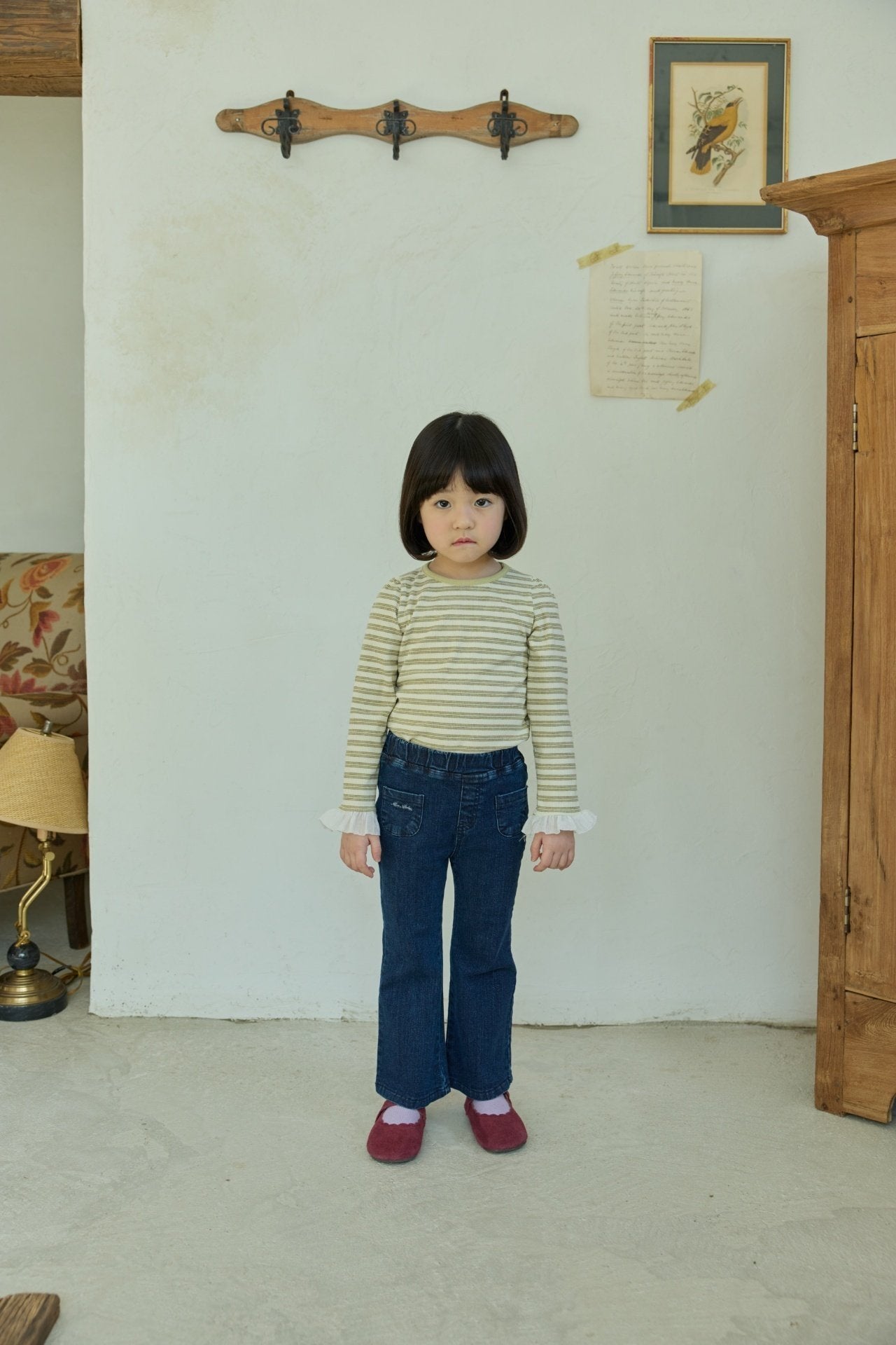 ［mon Atelier］Initials boots cut pants