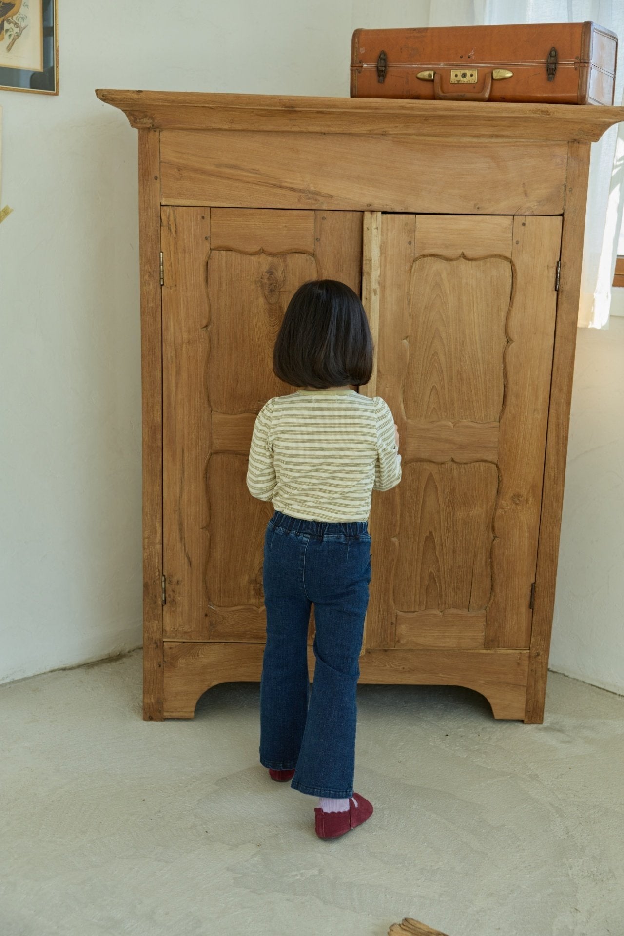 ［mon Atelier］Initials boots cut pants