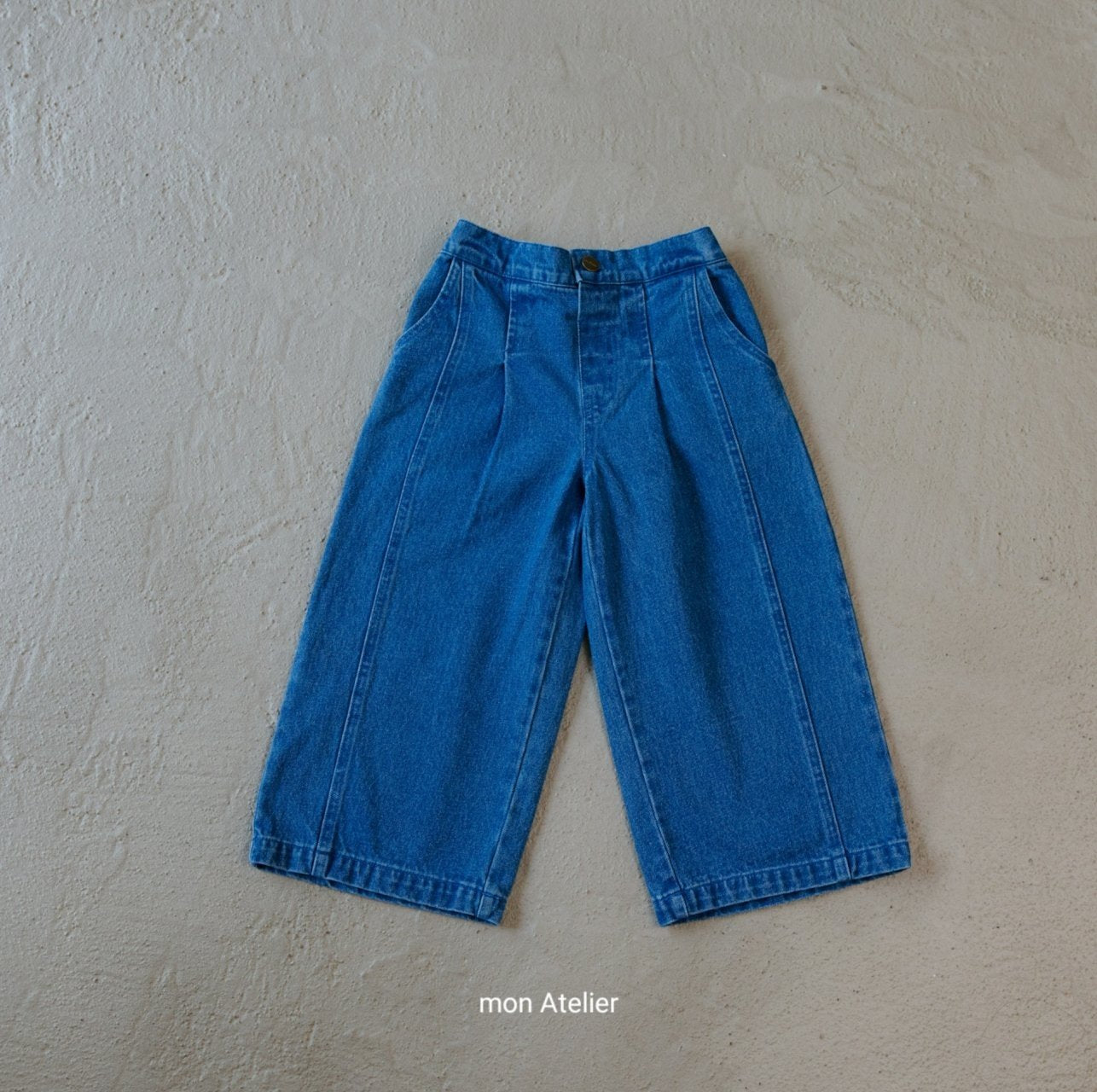 ［mon Atelier］Bien denim pants