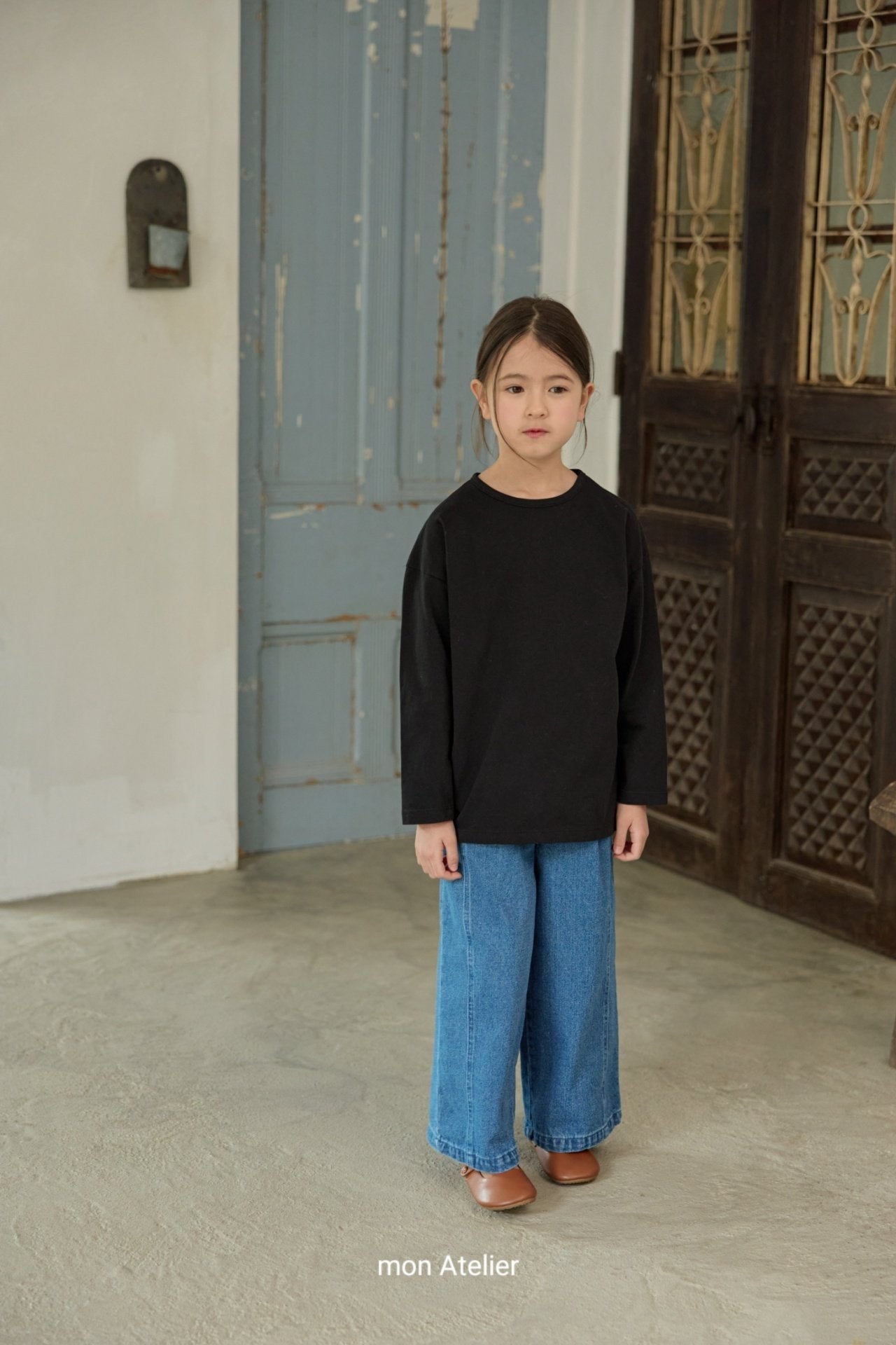 ［mon Atelier］Bien denim pants