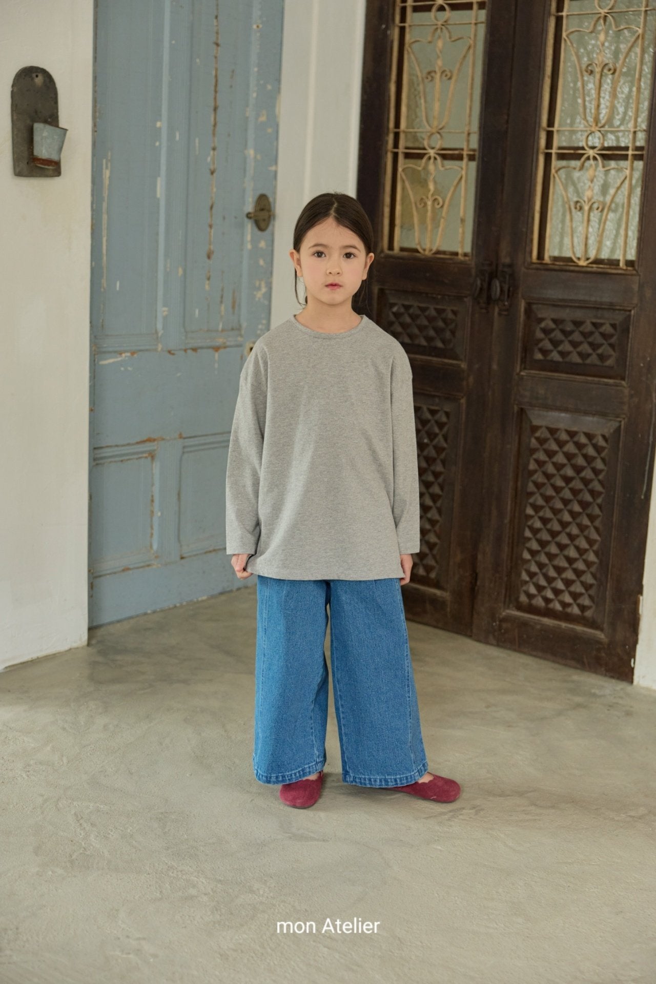 ［mon Atelier］Bien denim pants