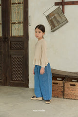 ［mon Atelier］Bien denim pants