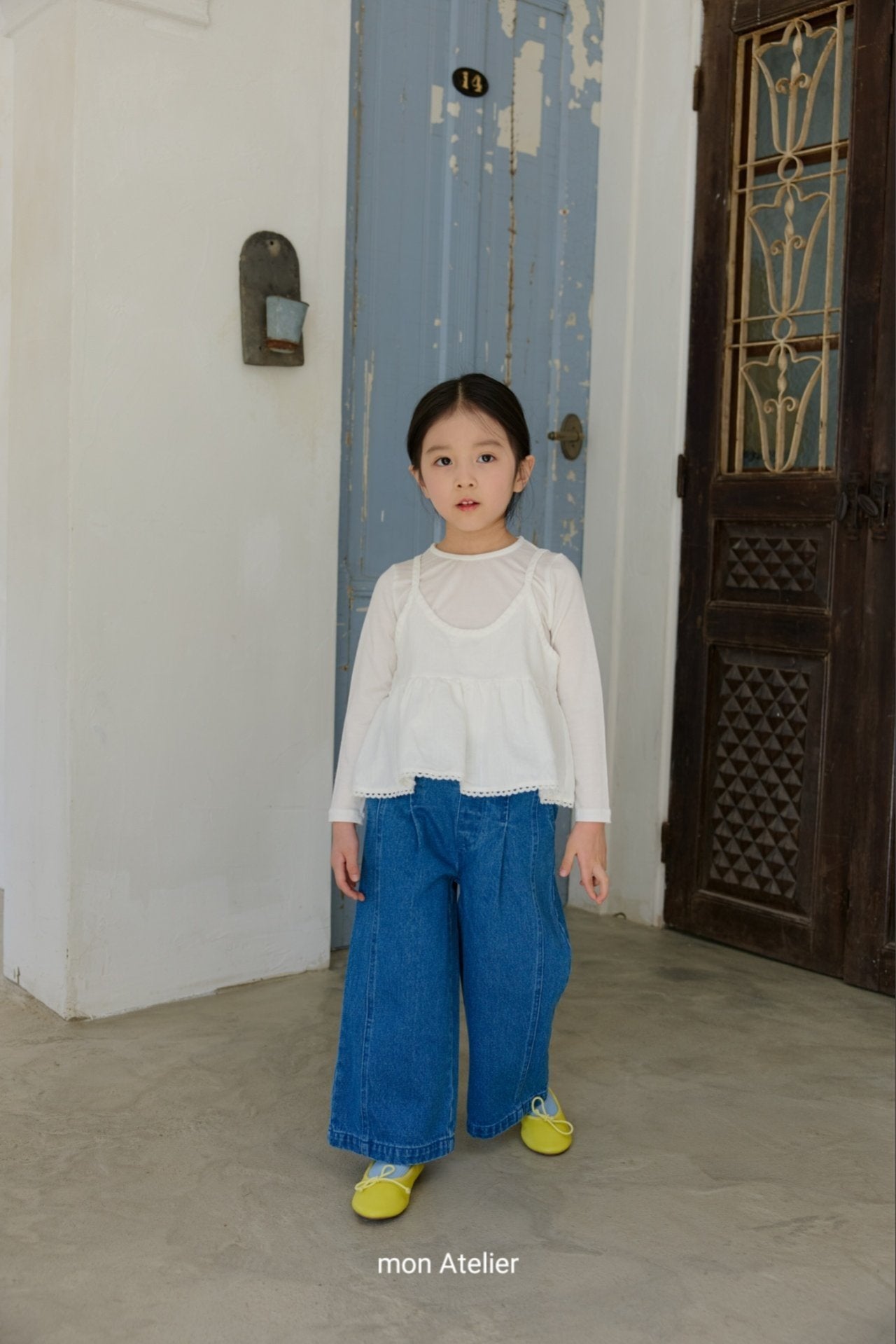 ［mon Atelier］Bien denim pants