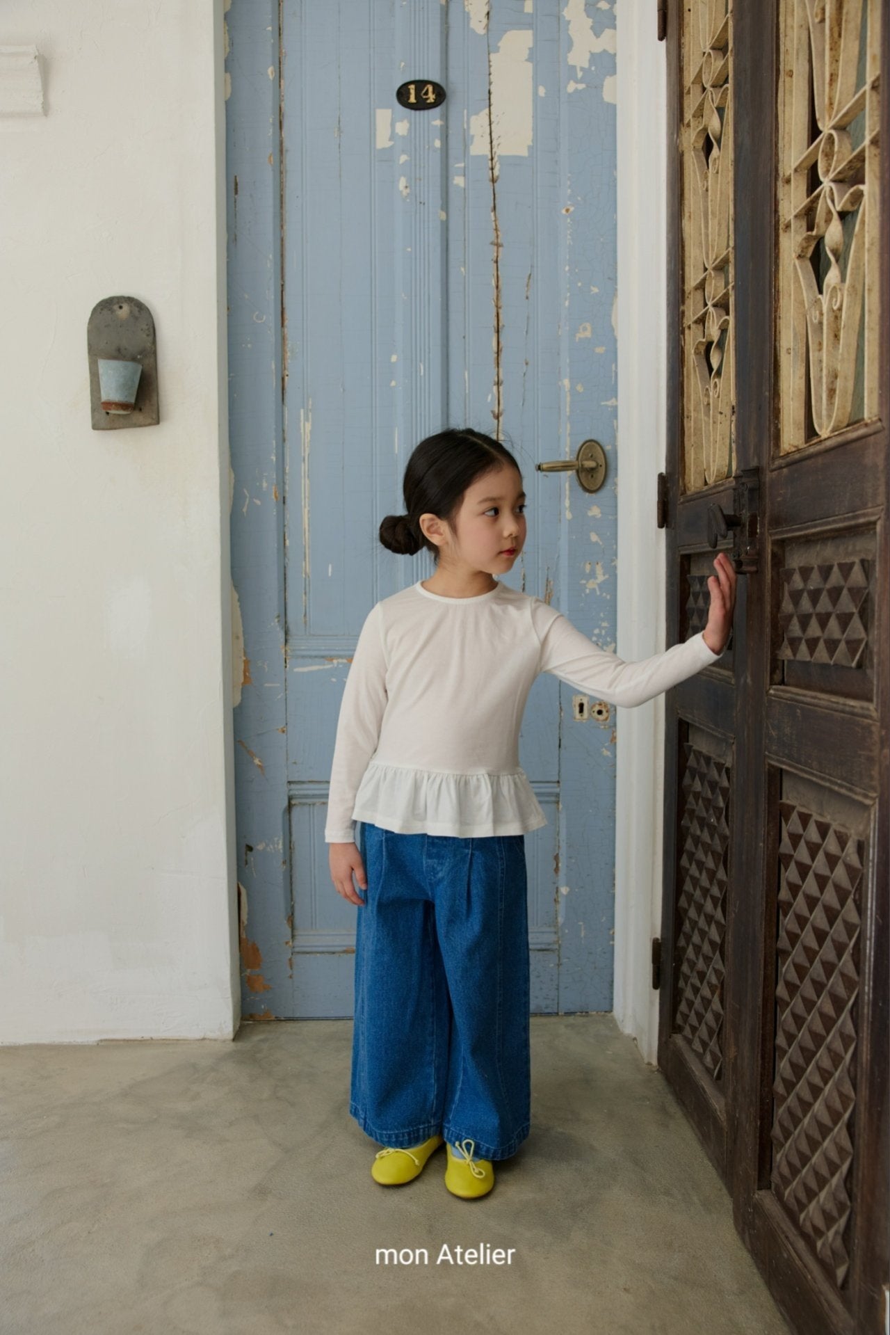 ［mon Atelier］Bien denim pants